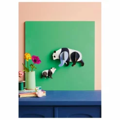Décorations murales Pandas - Set de 2 | Enfant Décoration Murale|Déco Murale Enfant