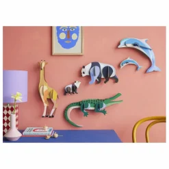 Décorations murales Pandas - Set de 2 | Enfant Décoration Murale|Déco Murale Enfant