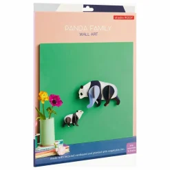 Décorations murales Pandas - Set de 2 | Enfant Décoration Murale|Déco Murale Enfant