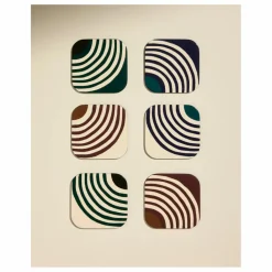 Best Dessous de verre laqués Mirage - Set de 6 | Art De La Table