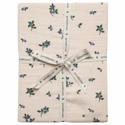 Online Drap-housse Blueberry en mousseline de coton | Linge De Lit Bébé|Linge De Lit Bébé