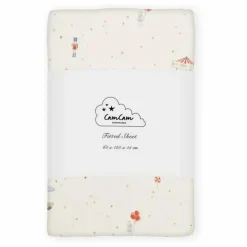 Outlet Drap-housse Carrousel Linge De Lit Bébé|Linge De Lit Bébé