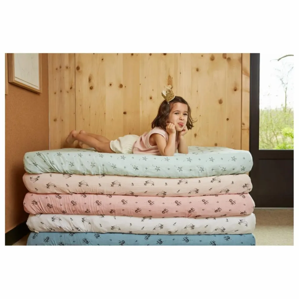Hot Drap-housse Olivia Faon Enfant Linge De Lit Bébé|Linge De Lit Bébé