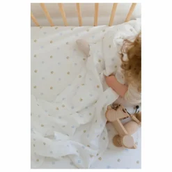 Sale Drap-housse en coton bio | Linge De Lit Bébé|Linge De Lit Bébé