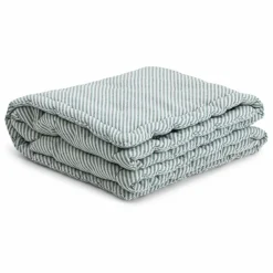 Outlet Edredon Capriccio à rayures en jacquard de coton | Linge De Lit