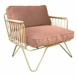 Online Fauteuil Croisette doré mat epoxy, velours | Canapés, Fauteuils