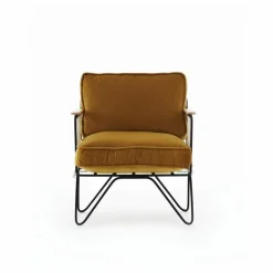 Outlet Fauteuil Croisette noir epoxy, velours | Canapés, Fauteuils