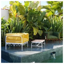 New Fauteuil Dolores outdoor en toile déperlante | Mobilier De Jardin