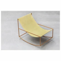 Best Fauteuil en lin Rocking Chair Canapés, Fauteuils