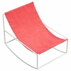 New Fauteuil en lin Rocking Chair Canapés, Fauteuils