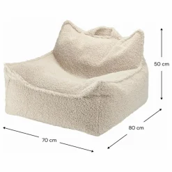 Hot Fauteuil en teddy | Enfant Chaises Enfant