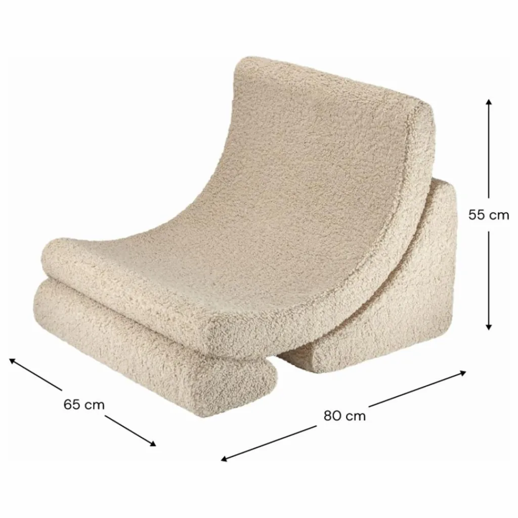 Discount Fauteuil en teddy Moon | Enfant Chaises Enfant