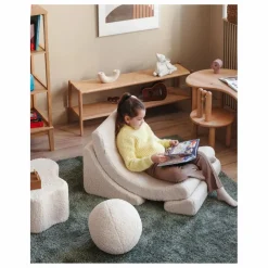 Hot Fauteuil en teddy Moon | Enfant Chaises Enfant
