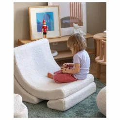 Hot Fauteuil en teddy Moon | Enfant Chaises Enfant