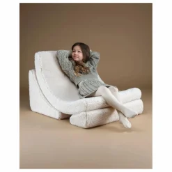 Hot Fauteuil en teddy Moon | Enfant Chaises Enfant