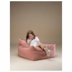 Hot Fauteuil en velours côtelé | Enfant Chaises Enfant