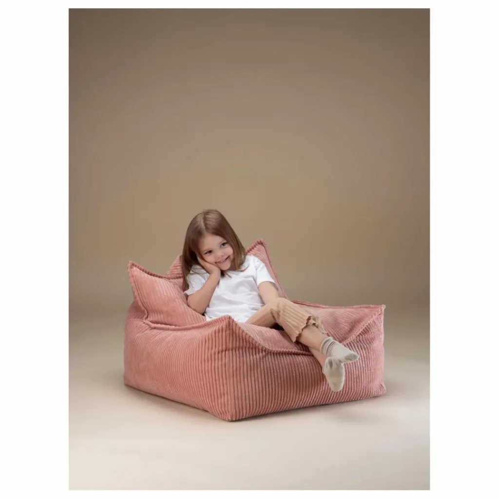 Hot Fauteuil en velours côtelé | Enfant Chaises Enfant