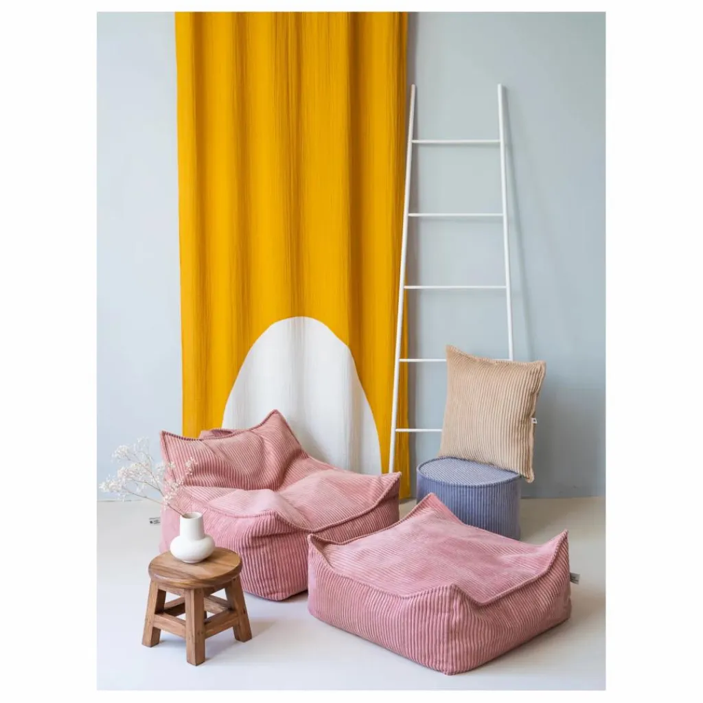 Hot Fauteuil en velours côtelé | Enfant Chaises Enfant