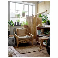 Outlet Fauteuil outdoor Sole en bambou Mobilier De Jardin