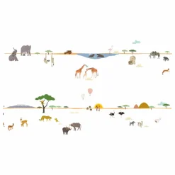 Online Frise Safari Enfant Décoration Murale|Déco Murale Enfant