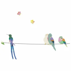 New Frise With the Birds Enfant Déco Murale Enfant