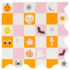 Best Gandes serviettes Groovy Halloween - set de 16 Enfant Décoration De Fête