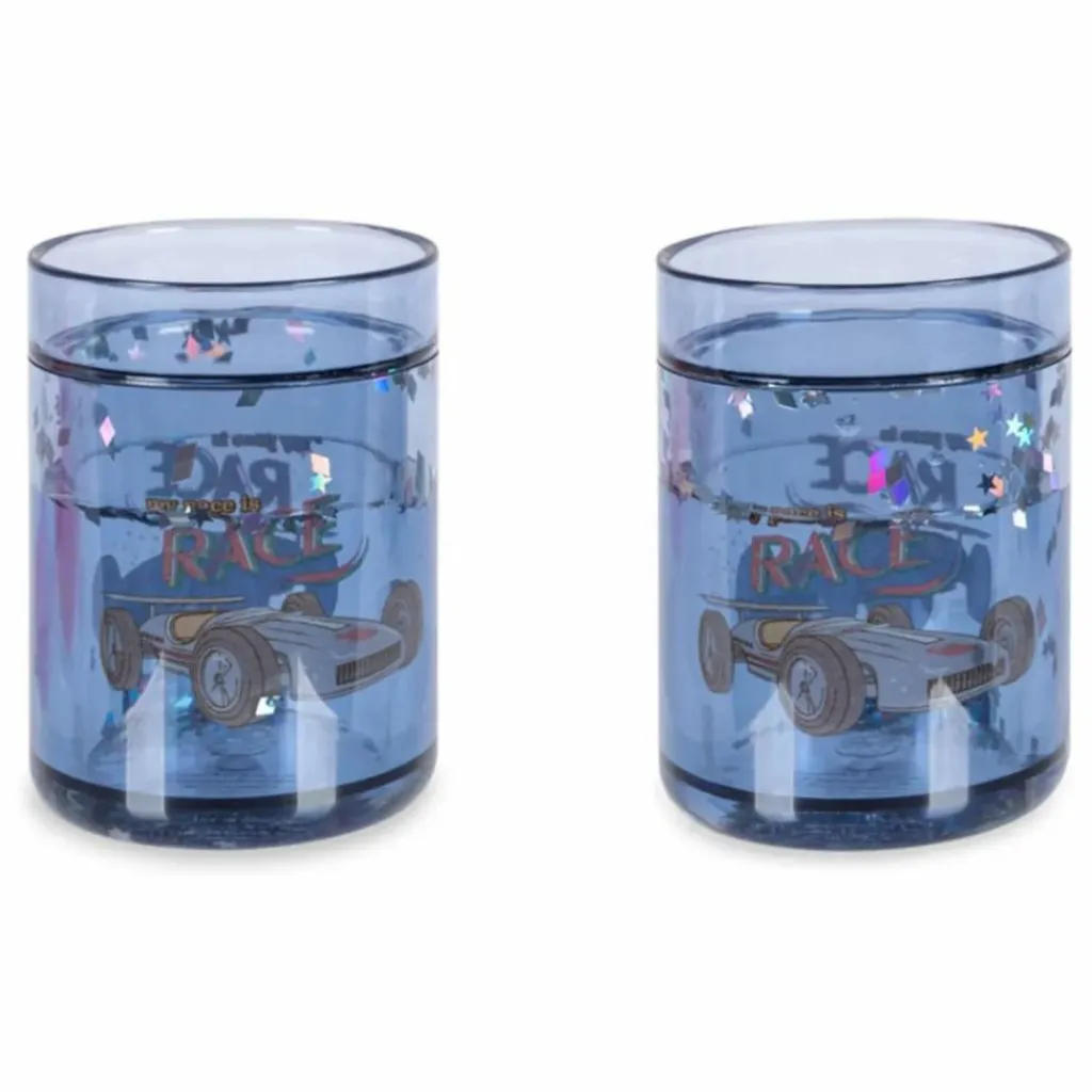 Clearance Gobelet glitter Race - Set de 2 | Enfant Vaisselle Enfant