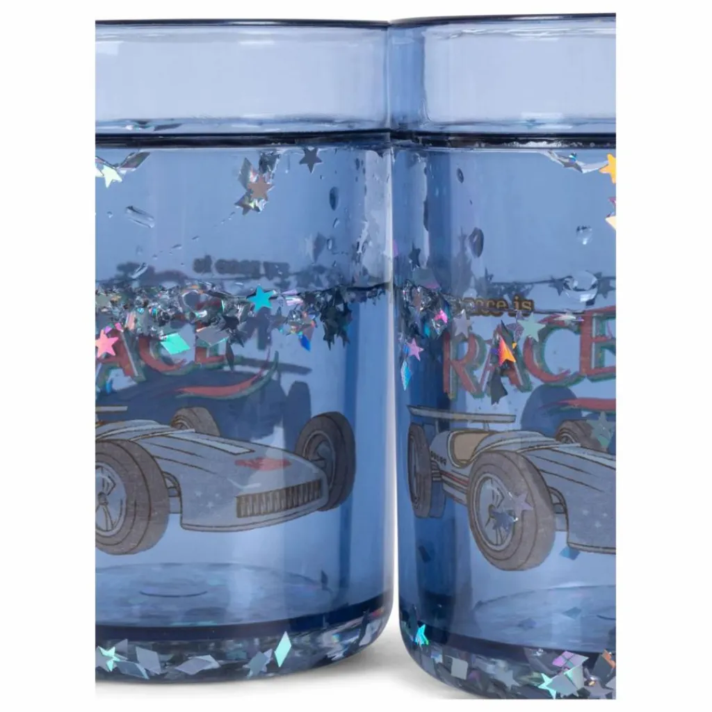Clearance Gobelet glitter Race - Set de 2 | Enfant Vaisselle Enfant