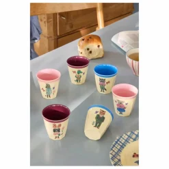 Hot Gobelets - Set de 6 - x Nathalie Lété | Enfant Vaisselle Enfant