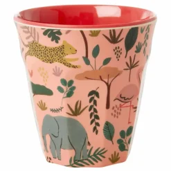 Outlet Gobelets enfant imprimé Jungle - Set de 6 Enfant Vaisselle Enfant