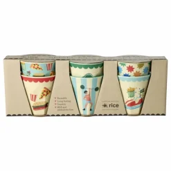 Sale Gobelets Fun Fair - Set de 6 Enfant Vaisselle Enfant