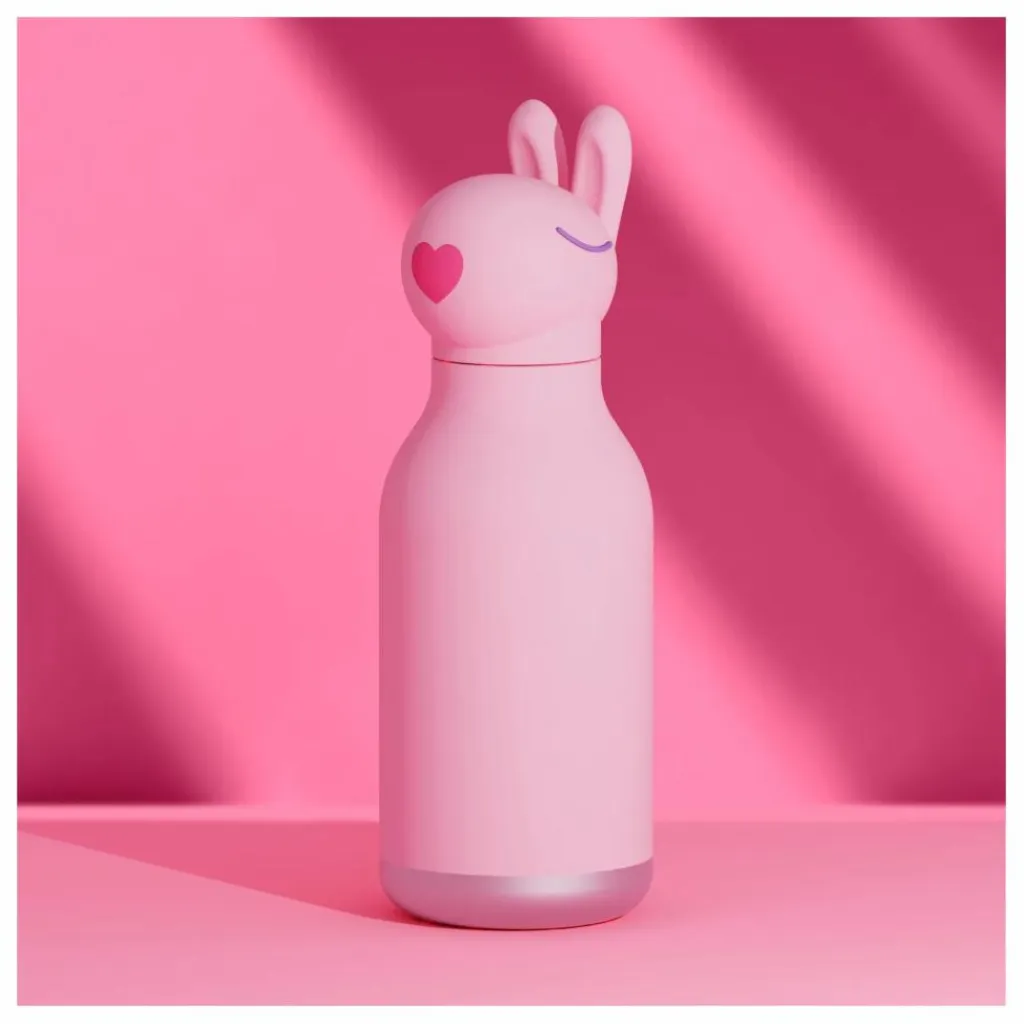 Hot Gourde en inox Lapin | Enfant Vaisselle Enfant
