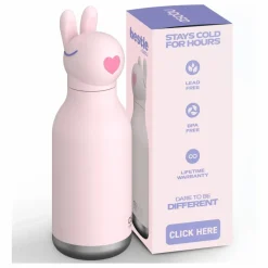 Hot Gourde en inox Lapin | Enfant Vaisselle Enfant
