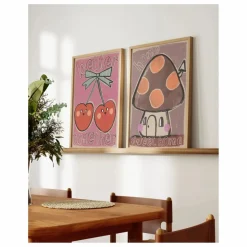 Hot Grande affiche Cherries | Enfant Décoration Murale|Déco Murale Enfant