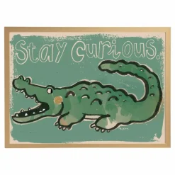 Clearance Grande affiche Croco Enfant Décoration Murale|Déco Murale Enfant
