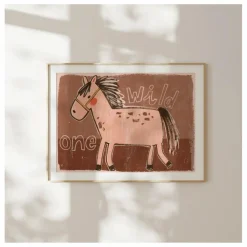 Clearance Grande affiche Horse | Enfant Décoration Murale|Déco Murale Enfant