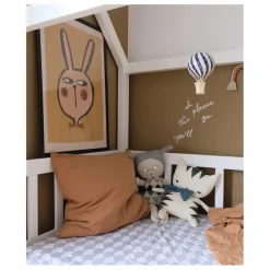 Discount Grande affiche Lapin Grow Slowly Enfant Décoration Murale|Déco Murale Enfant
