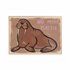 Clearance Grande affiche Walrus Enfant Décoration Murale|Déco Murale Enfant