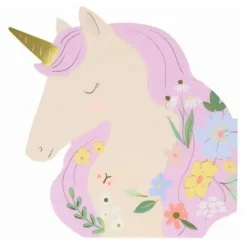 Sale Grandes serviettes en papier Meadow Licornes - Set de 16 Enfant Décoration De Fête
