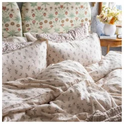 Online Housse de couette Bluebell en mousseline de coton | Linge De Lit