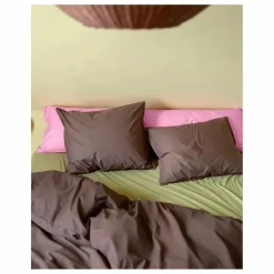 Hot Housse de couette en percale organique - Coffee Brown | Enfant Linge De Lit Enfant|Linge De Lit