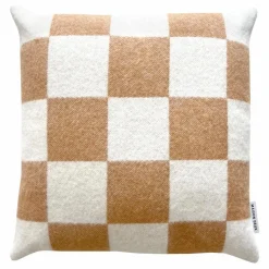 Clearance Housse de coussin en laine Damier | Enfant Coussins|Coussins Enfant