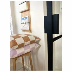 Clearance Housse de coussin en laine Damier | Enfant Coussins|Coussins Enfant