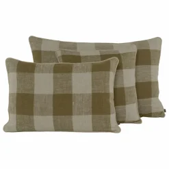 Hot Housse de coussin en lin lavé Palma | Coussins