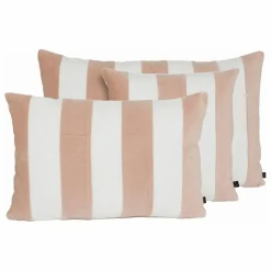 Housse de coussin en lin et velours Perth | Coussins