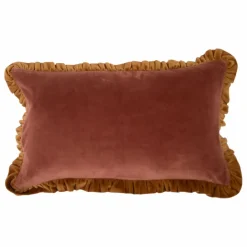 Hot Housse de coussin en velours Doris Coussins