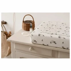 Outlet Housse de matelas à langer Fanny Faon Puériculture|Tables À Langer