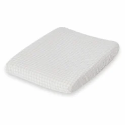 Discount Housse de matelas à langer Gingham Sky | Puériculture|Tables À Langer