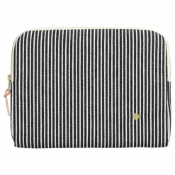 New Housse d'Ipad rayée en coton bio Basile | Femme Accessoires High-Tech|Accessoires High-Tech