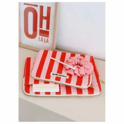 Outlet Housse d'ordinateur Octave rayée | Femme Accessoires High-Tech|Accessoires High-Tech